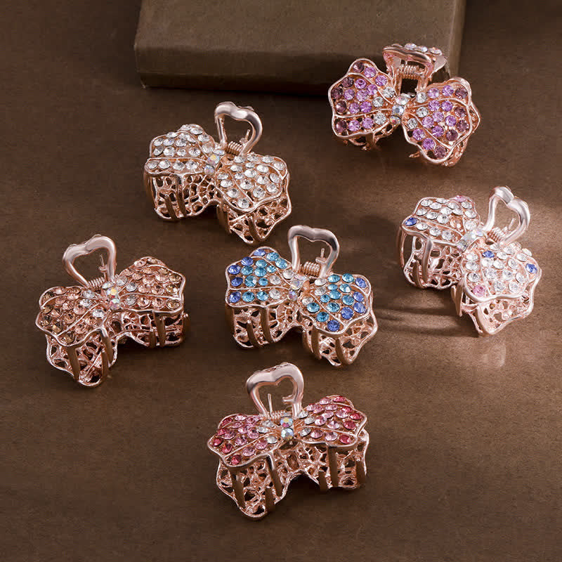 Women's Bling Bow-Knot Hair Claw Hair Clip - image 6