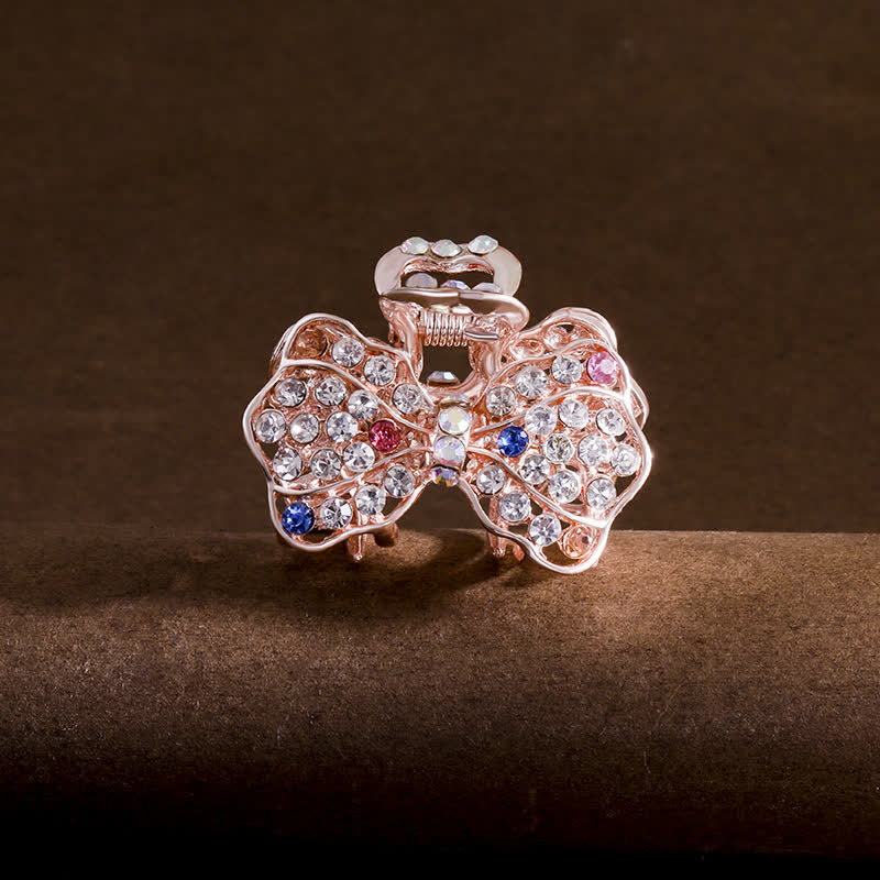 Women's Bling Bow-Knot Hair Claw Hair Clip - Colorful - image 10