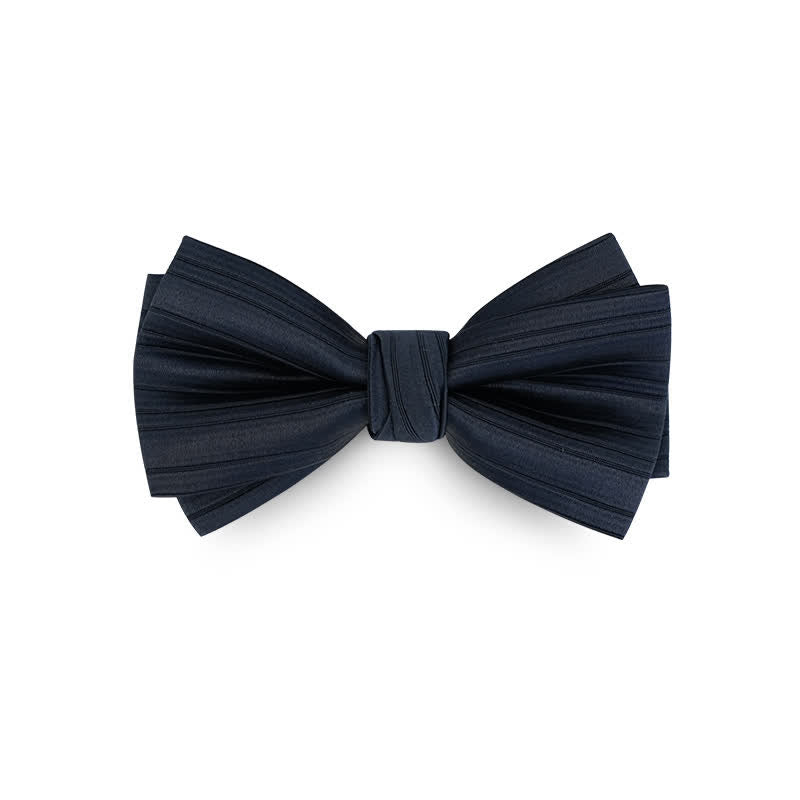 Men's Solid Color Twilled Formal Wedding Bow Tie