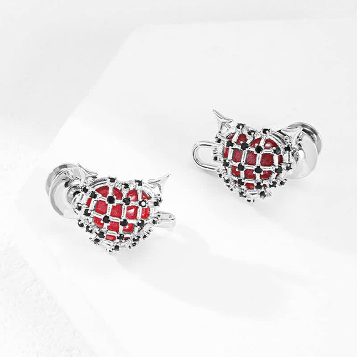 Women's Little Red Devils Button Jeans Belt Clip - image 5