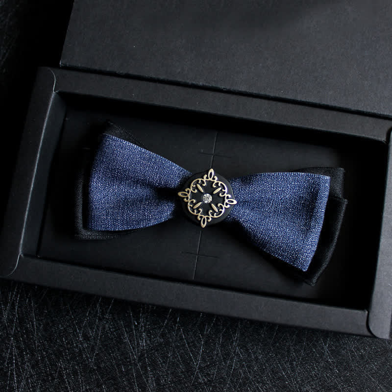 Formal Double Layers Banquet Accessories Bow Tie