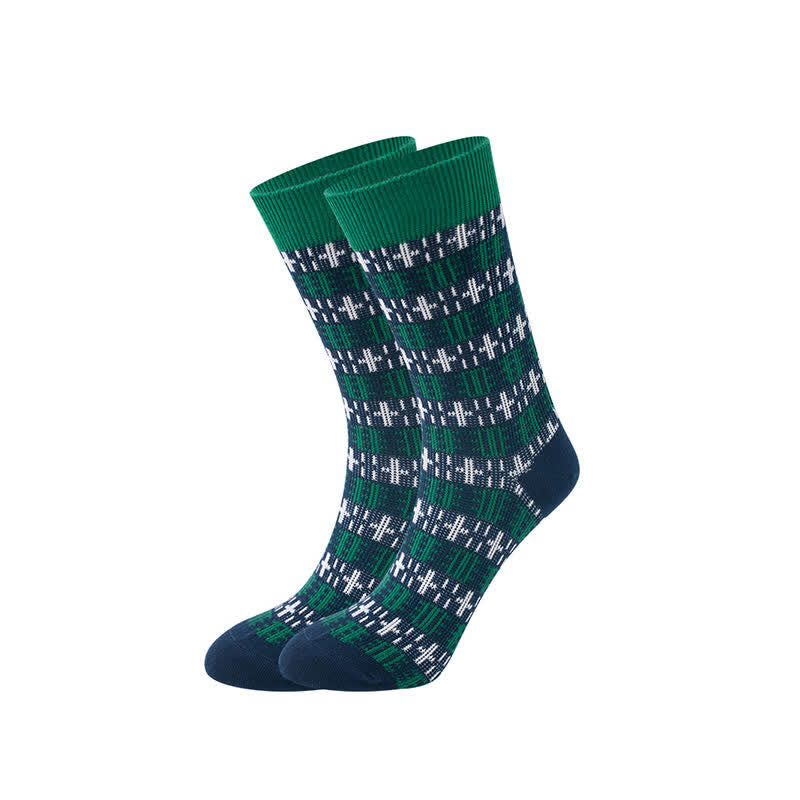 Men's Vintage Cross Gentleman Crew Socks