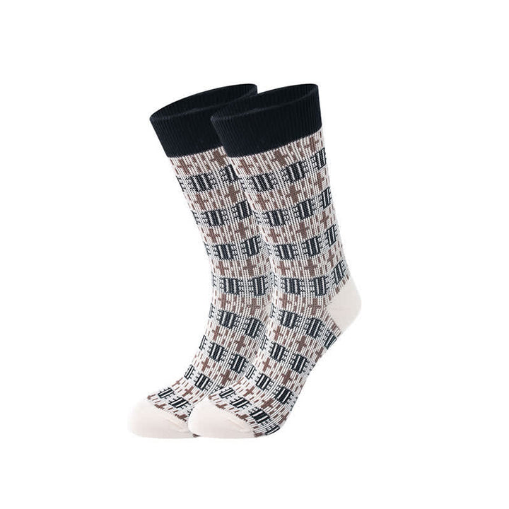 Men's Vintage Cross Gentleman Crew Socks