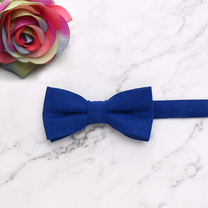 Kid's Simple Gentle Style Solid Color Bow Tie