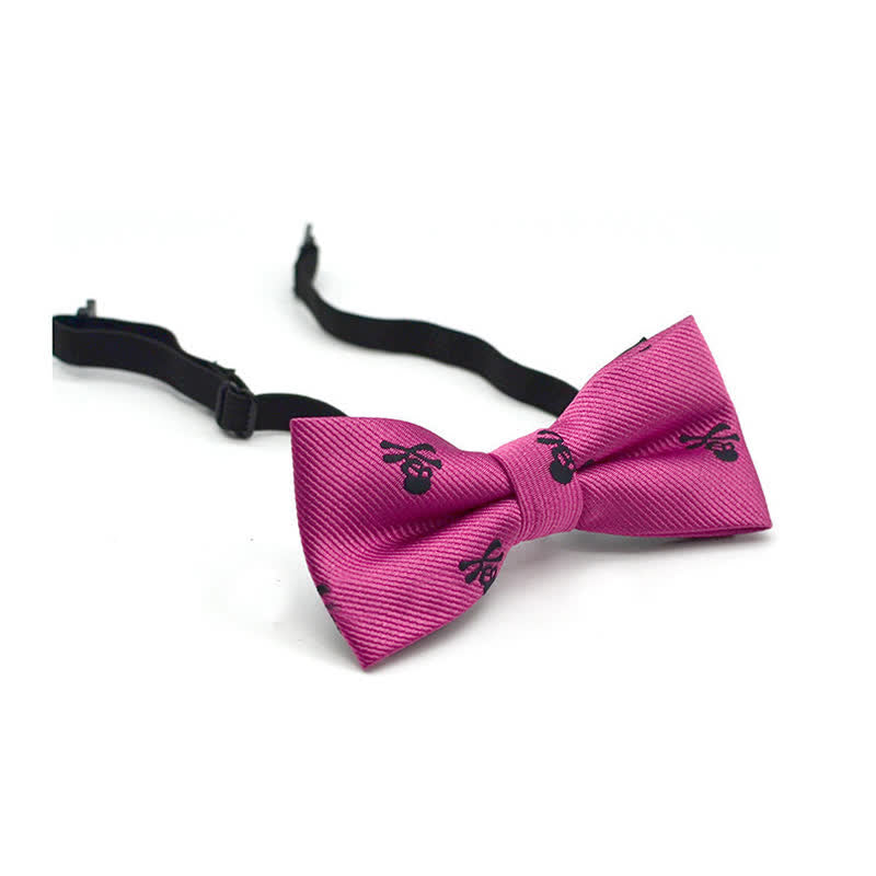 Kid's Funy Cartoon Motifs Twilled Bow Tie