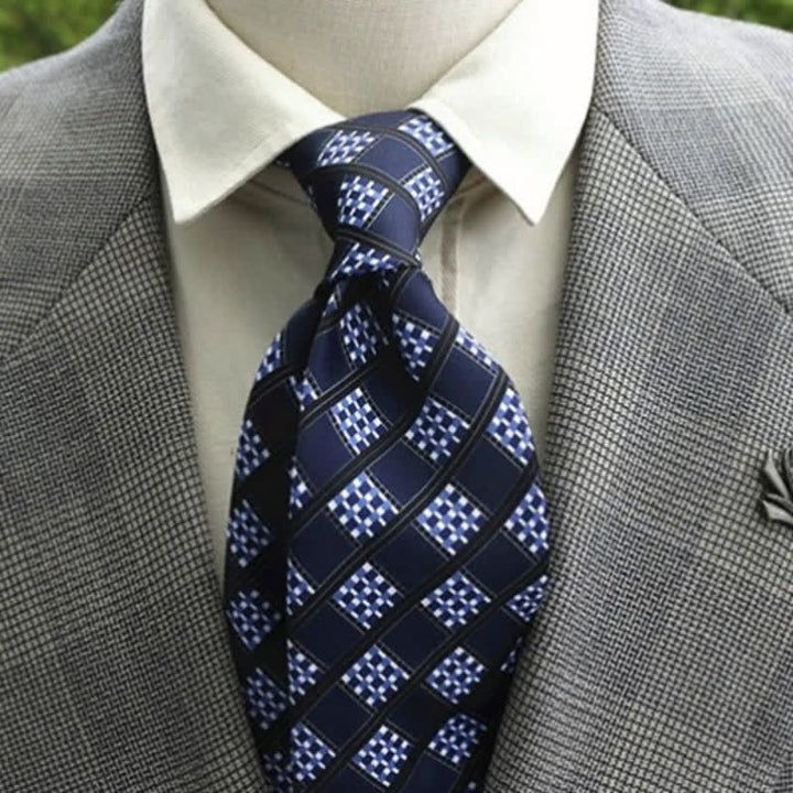 Men's Fantastic Flower Pattern Boho Necktie