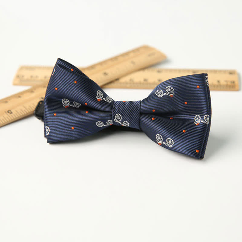 Kid's Cute Printed Double-Layered Stylish Fun Bow Tie