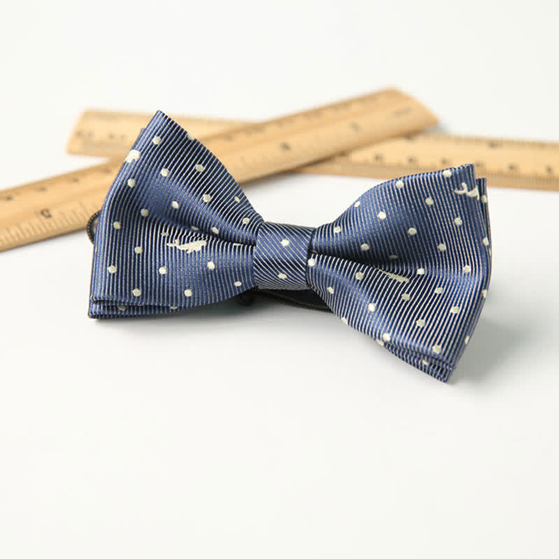 Kid's Cute Printed Double-Layered Stylish Fun Bow Tie