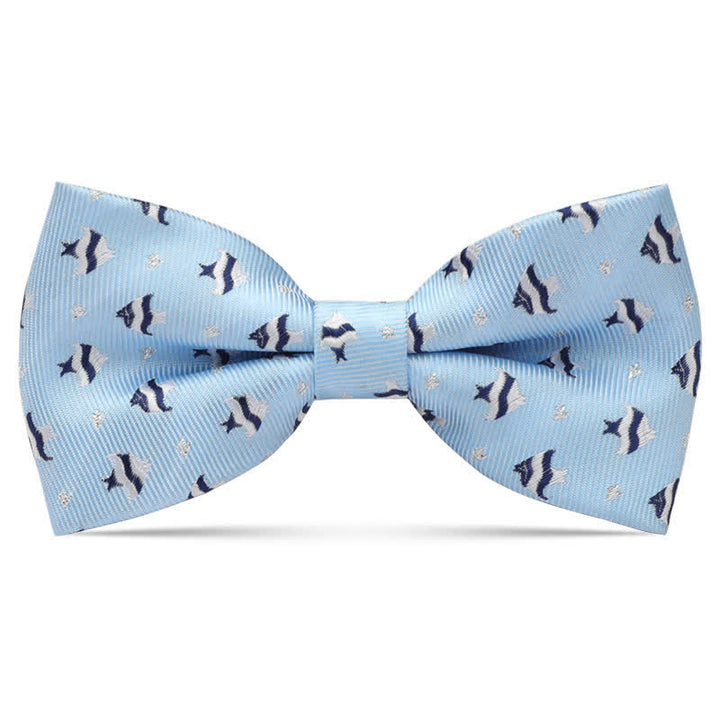 Kid's Interesting Cartoon Animal Motifs Bow Tie