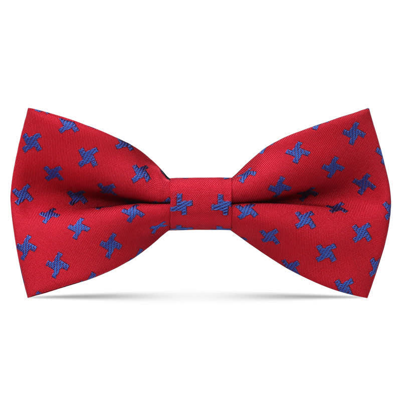 Kid's Interesting Cartoon Animal Motifs Bow Tie - Burgundy Boomerage - image 25