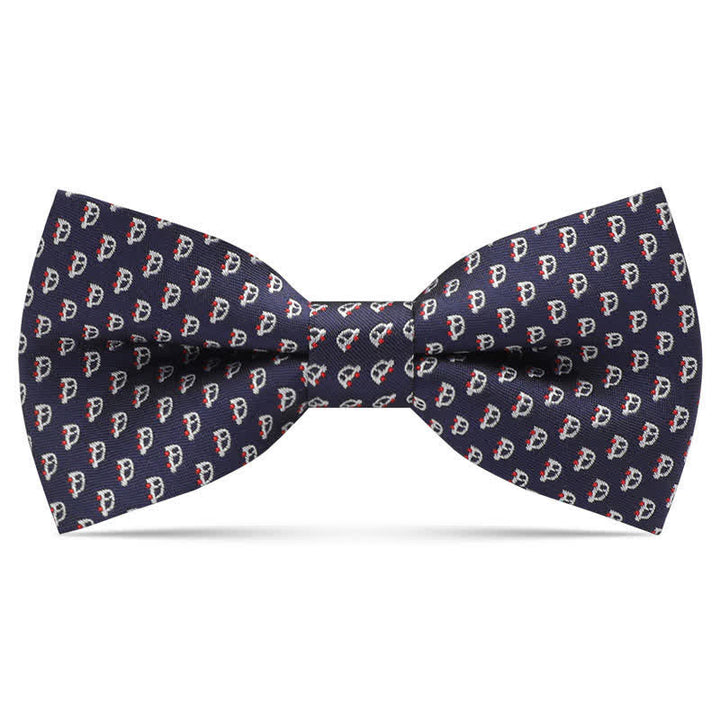 Kid's Interesting Cartoon Animal Motifs Bow Tie