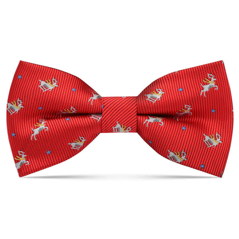 Kid's Interesting Cartoon Animal Motifs Bow Tie