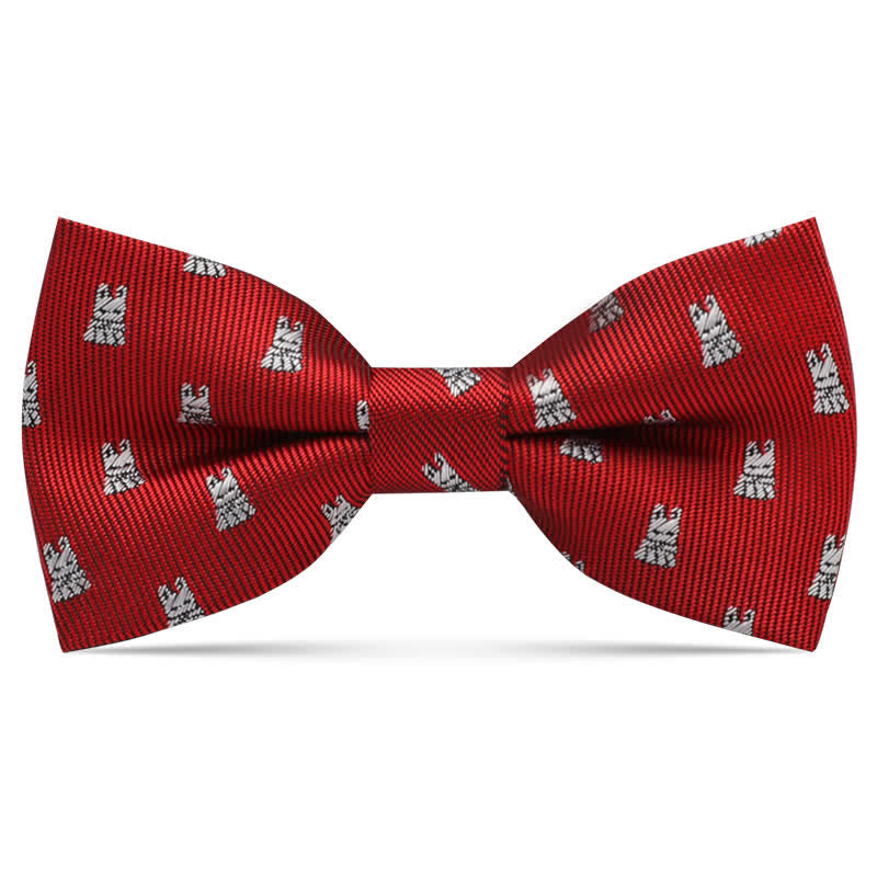 Kid's Interesting Cartoon Animal Motifs Bow Tie