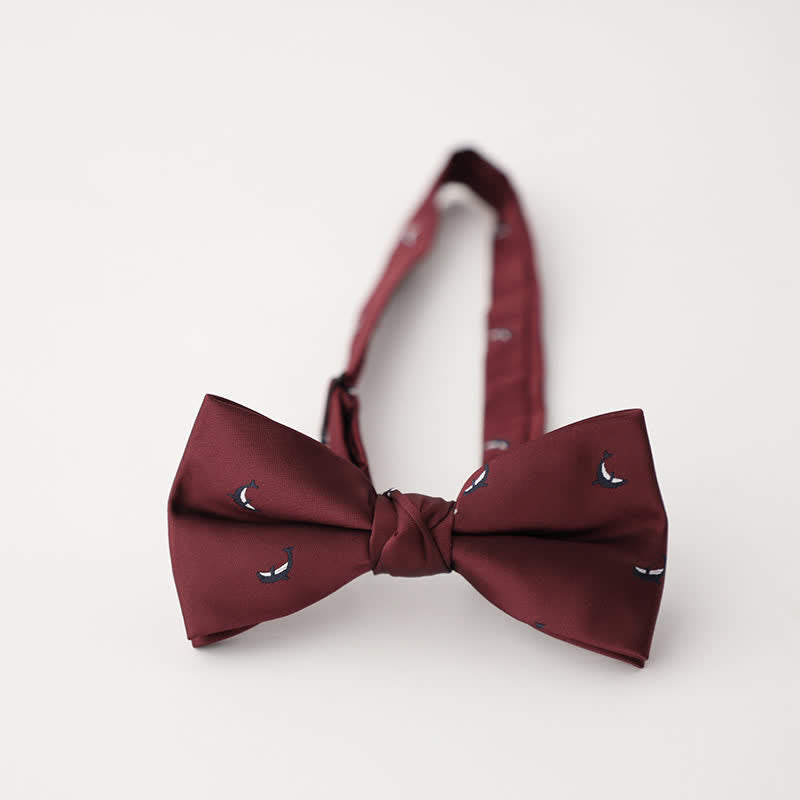 Men's Gradient Pattern Vintage Style Business Bow Tie