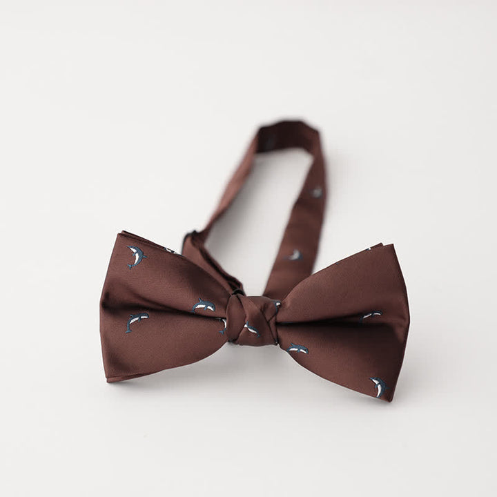 Men's Gradient Pattern Vintage Style Business Bow Tie