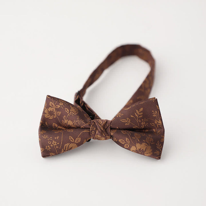 Men's Gradient Pattern Vintage Style Business Bow Tie