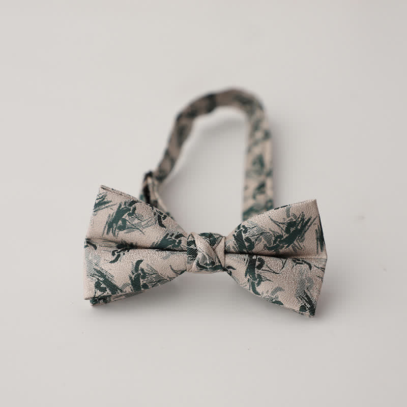 Men's Gradient Pattern Vintage Style Business Bow Tie