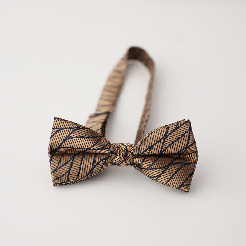 Men's Gradient Pattern Vintage Style Business Bow Tie