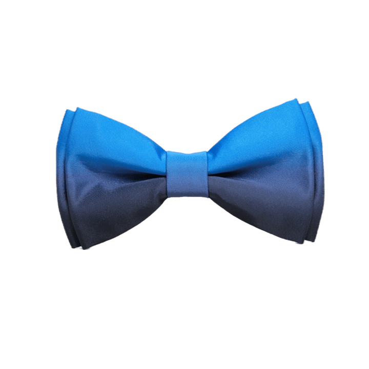 Men's Dreamy Gradient Color Bow Tie