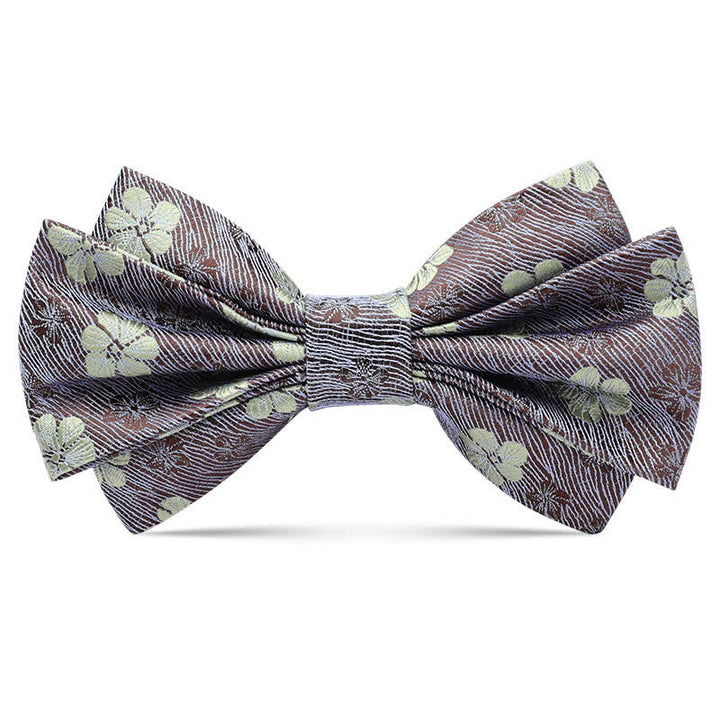 Men's Little Daisy Luxury Floral Bow Tie