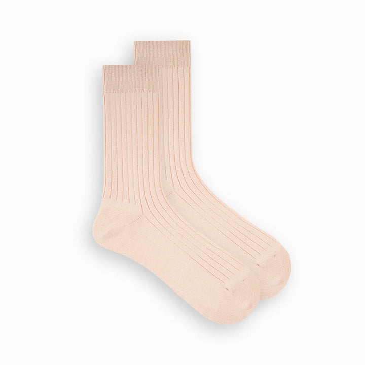 Men's Simple Solid Color Business Cotton Socks