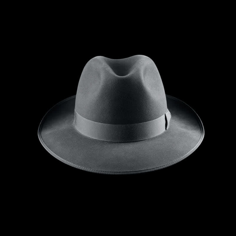 Classic Solid Color Traveller Wool Felt Cowboy Hat