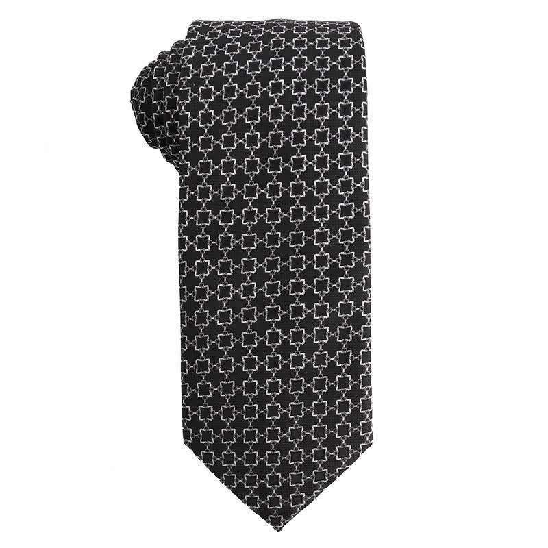 Men's Black & White Series Evening Dress Accessories Necktie