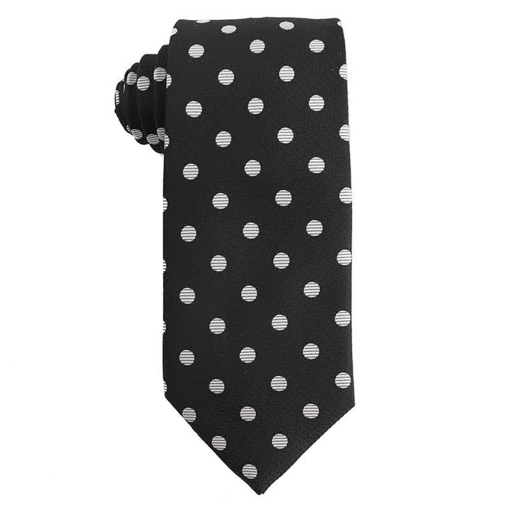 Men's Black & White Series Evening Dress Accessories Necktie