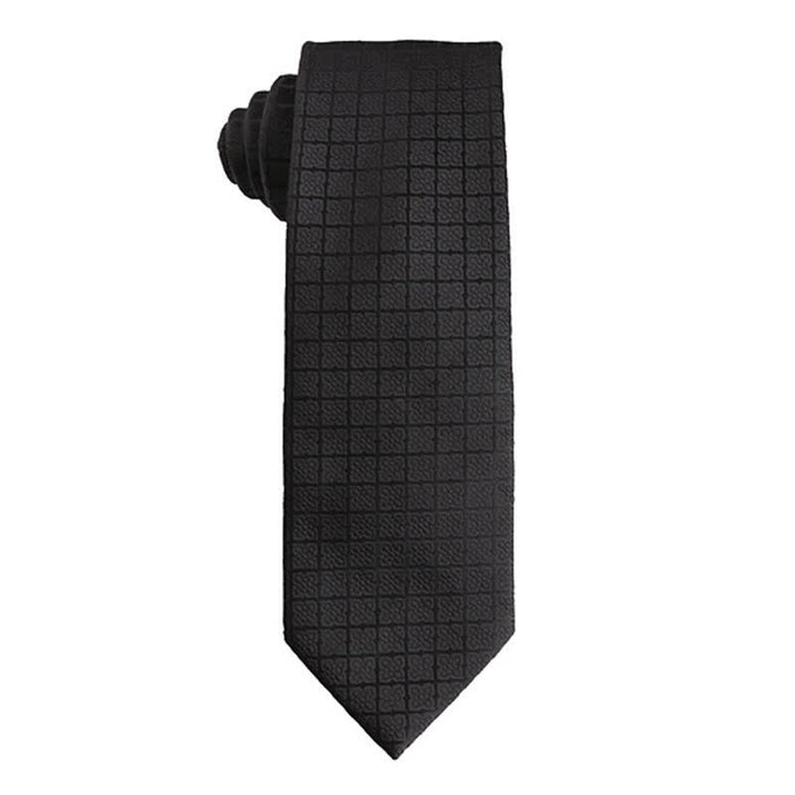 Men's Noble Black Series Formal Business Necktie - Style #8 - image 10