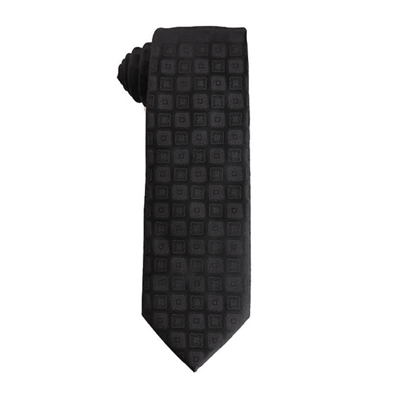 Men's Noble Black Series Formal Business Necktie