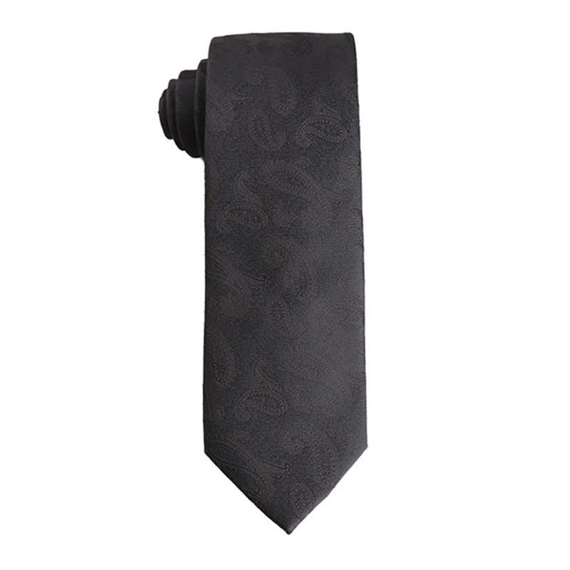 Men's Noble Black Series Formal Business Necktie - Style #2 - image 4