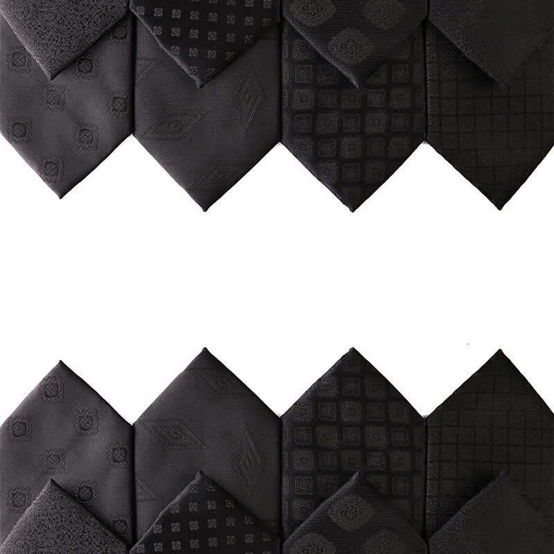 Men's Noble Black Series Formal Business Necktie - image 0