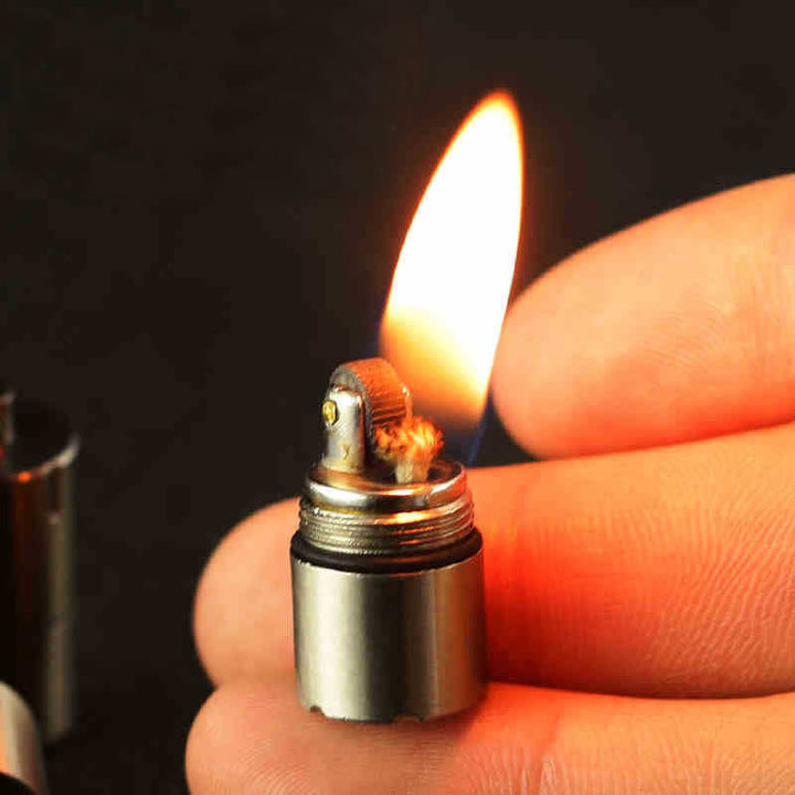 Mini Capsule Portable Refill Pendant Kerosene Lighter