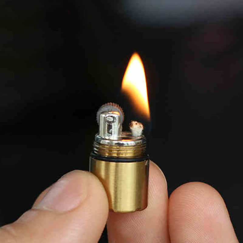 Mini Capsule Portable Refill Pendant Kerosene Lighter