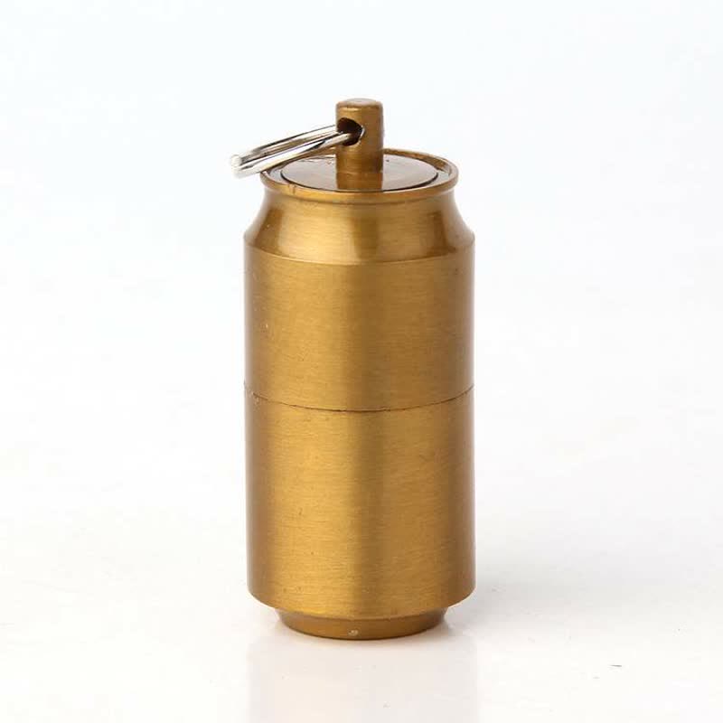 Mini Can Shape Refillable Pendant Kerosene Lighter