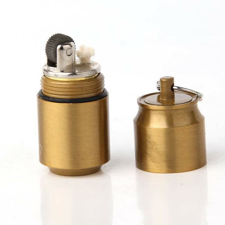 Mini Can Shape Refillable Pendant Kerosene Lighter