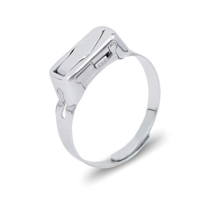 Multi-Functional Hidden Knife Opening Adjustable Ring - image 4