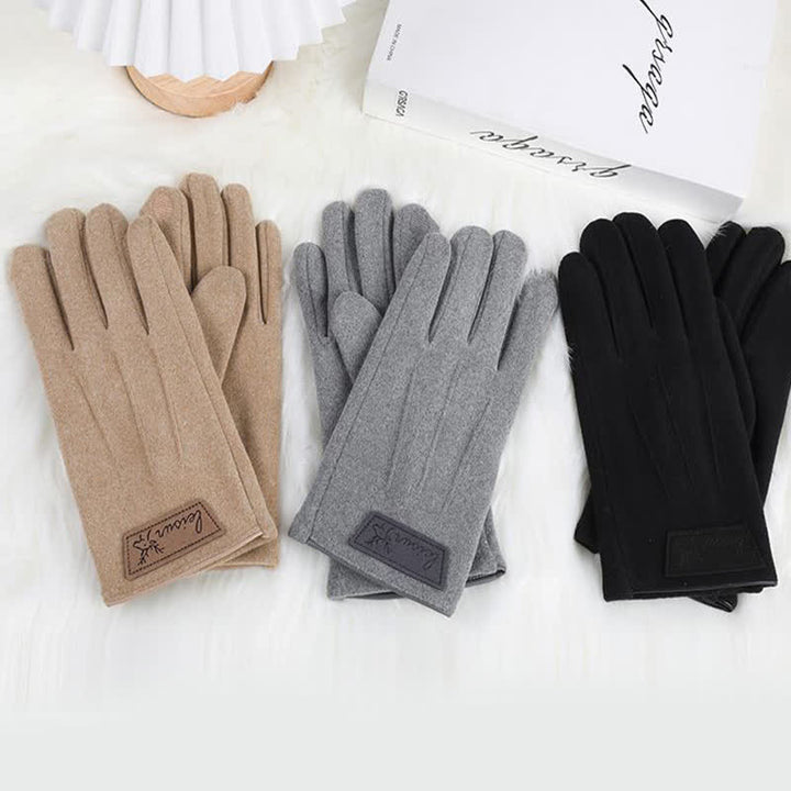 Anti-slip Touch Screen Winter Full Finger Gloves