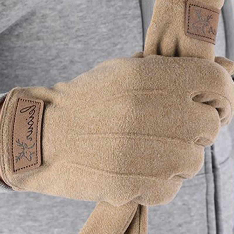 Anti-slip Touch Screen Winter Full Finger Gloves