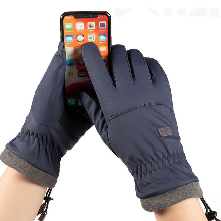 Winter Outdoor Touchscreen Elastic Cuff Riding Gloves