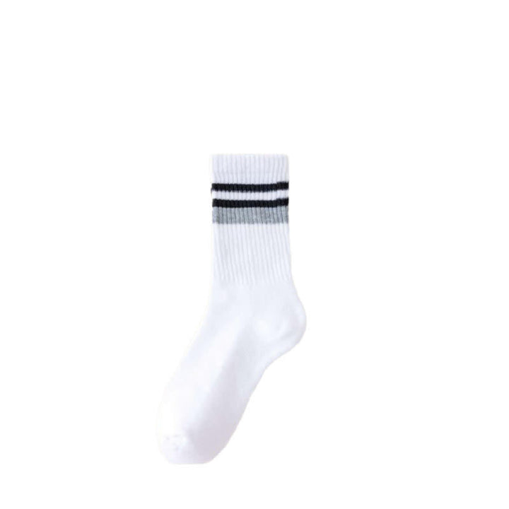 Classic Stripe Thicken Crew Socks