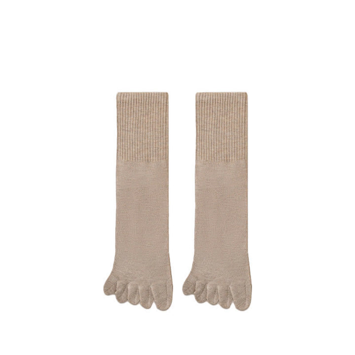 Men's Leisure Split-Toe Wool Athletic Crew Socks