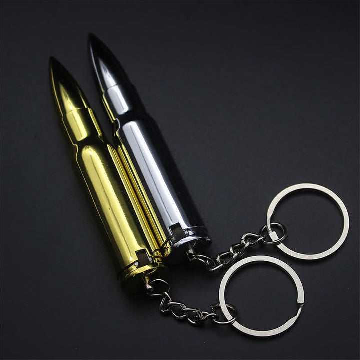 Novelty Gadget Bullet Shape Refillable Butane Lighter