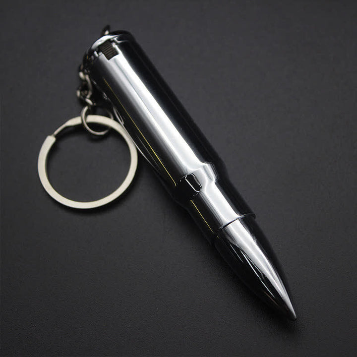 Novelty Gadget Bullet Shape Refillable Butane Lighter