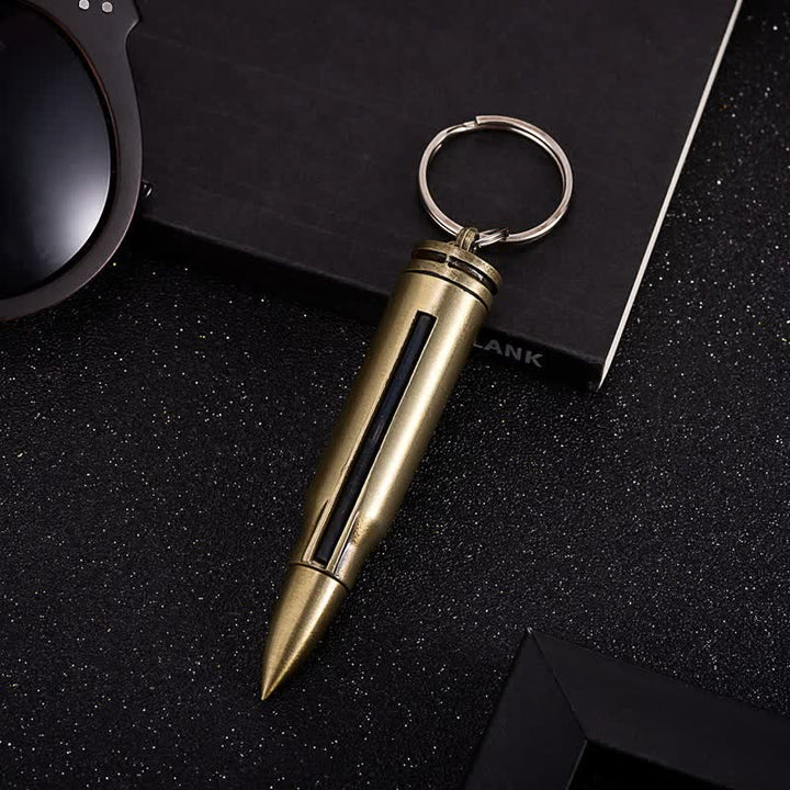 Tactical Key Chain Emergency Matchstick Oil Lighter