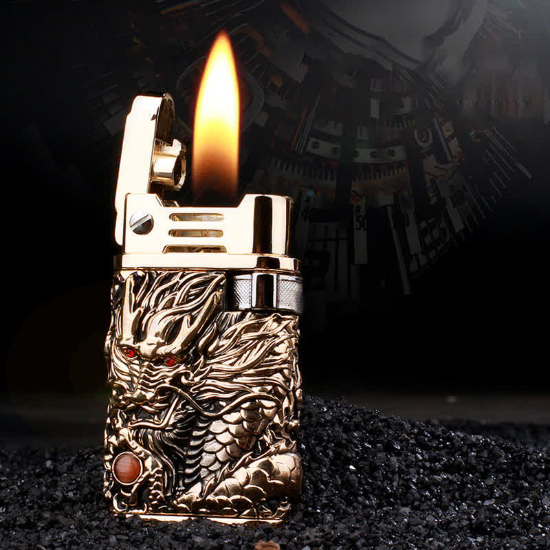 Drogon Beads Smoking Accessories Refillable Kerosene Lighter