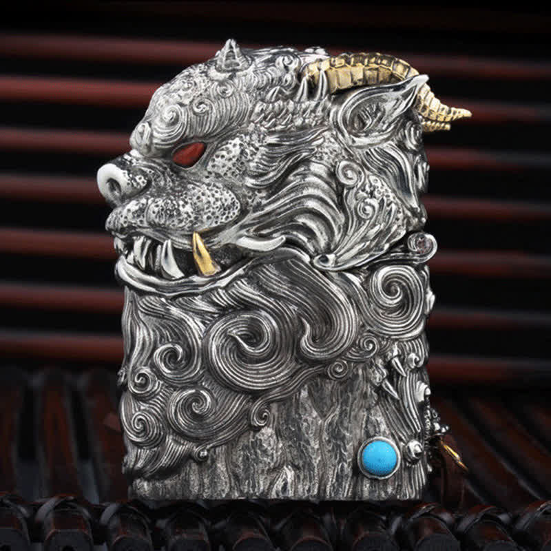 Mythical Dragon Beast Refillable Kerosene Lighter