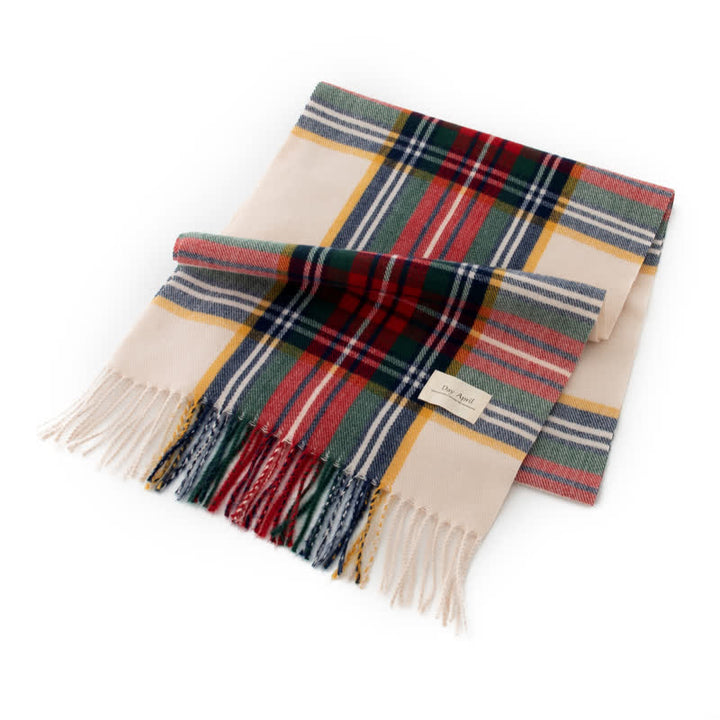 Unisex Timeless Scottish Tartan Plaid Scarf