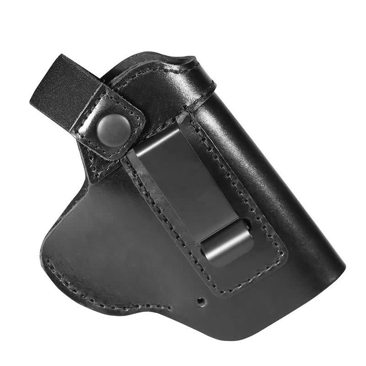 Leather Holster Belt Clip With Retention Strap Belt Bag