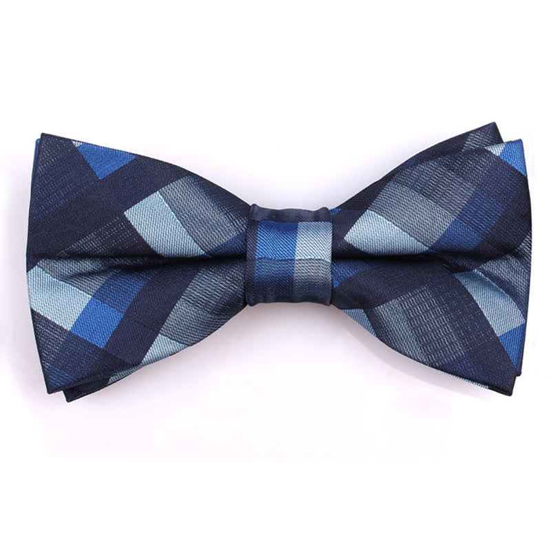 Men's Fashion Casual Modern Checked Narrow Necktie